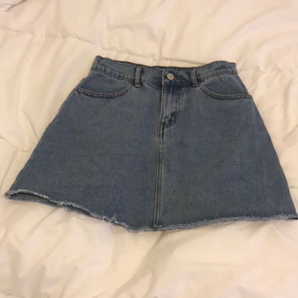 Denim skirt